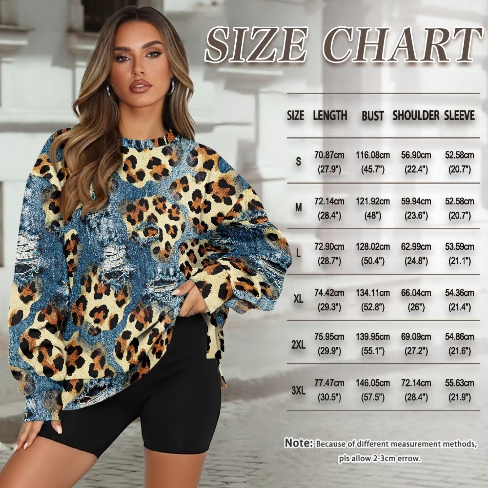 Bluza oversize damska bluza z okrągłym dekoltem sweter koszule z długim rękawem wygodny sweter z kieszenią jesienne zimowe stroje