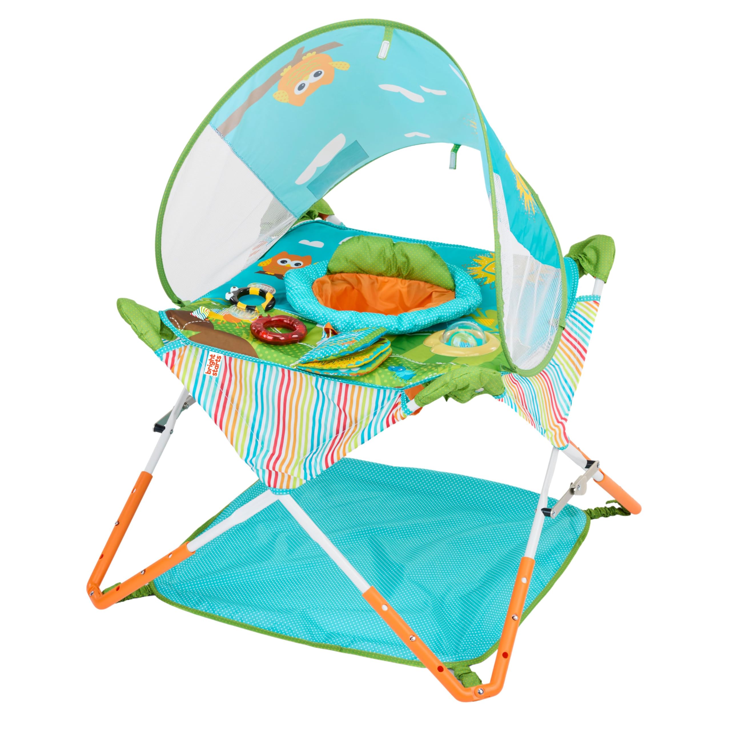 Amazon.com: Bright Starts Pop 'N Jump Portable Baby Jumper