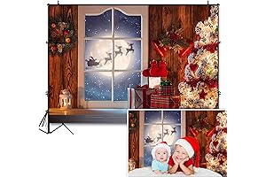 Santa Christmas Photo Backdrop for Festive Photo Shoots