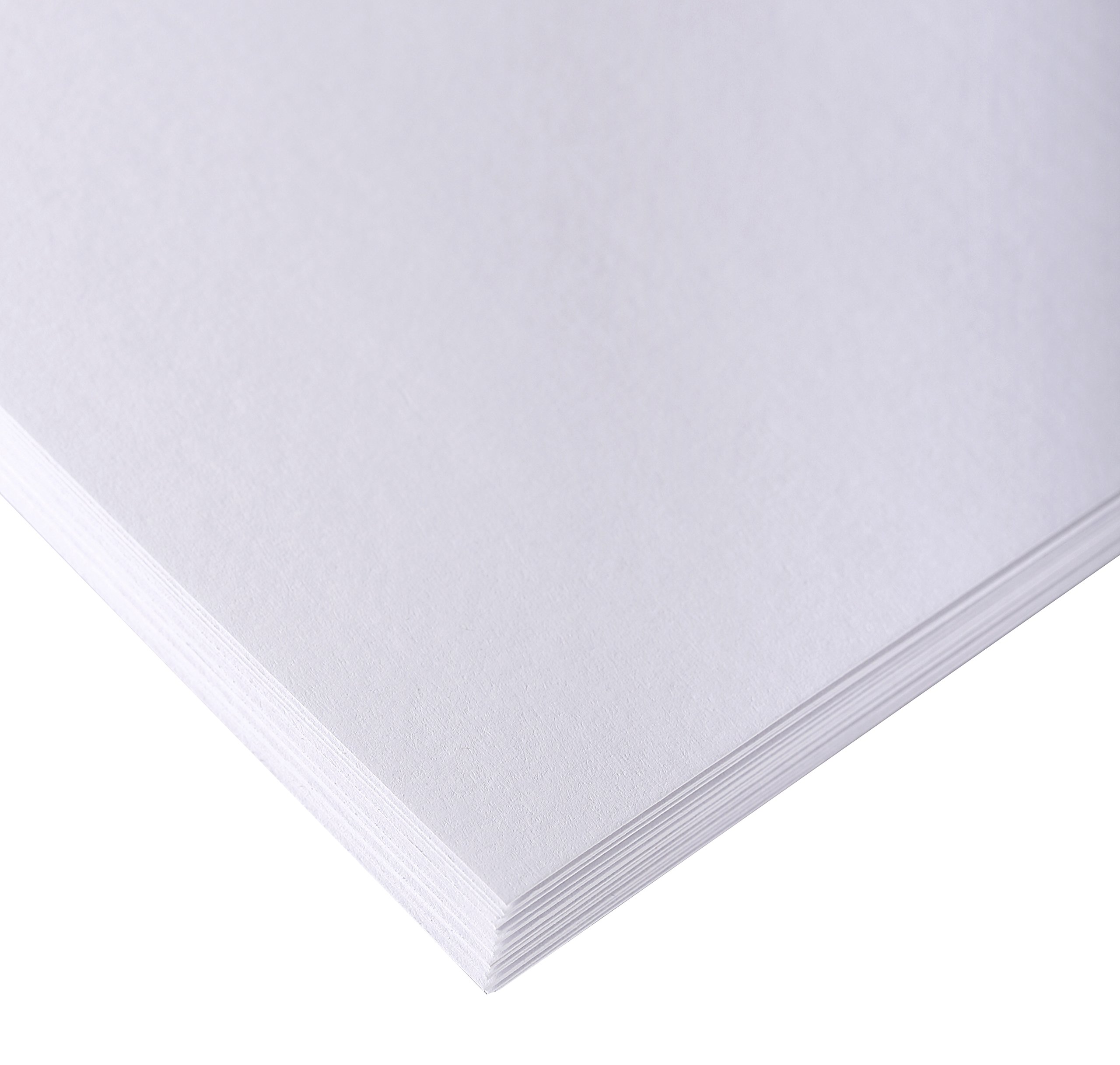 Clairefontaine 37139C Paquet Papier Dessin Croquis - 250 Feuilles Papier Dessin Blanc au Grain Très Léger - 50x65 cm 160g - Idéal pour le Dessin et Croquis au Crayon, Feutre ou Fusain