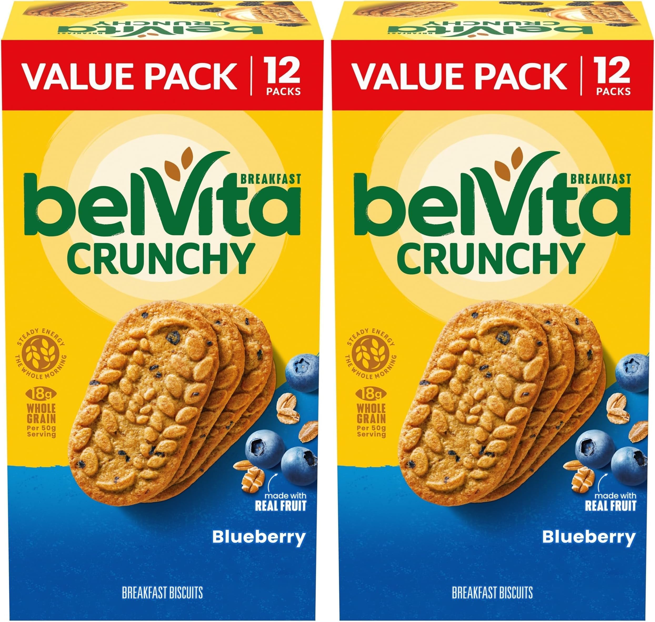 Breakfast Biscuits, Blueberry, Value Pack, 24 Packs | 4 Biscuits Per Pack
