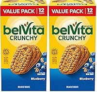Vista 23 de Galletas Belvita de especias de calabaza, edición limitada, para desayuno, cajas de 2 X 8.8 onzas