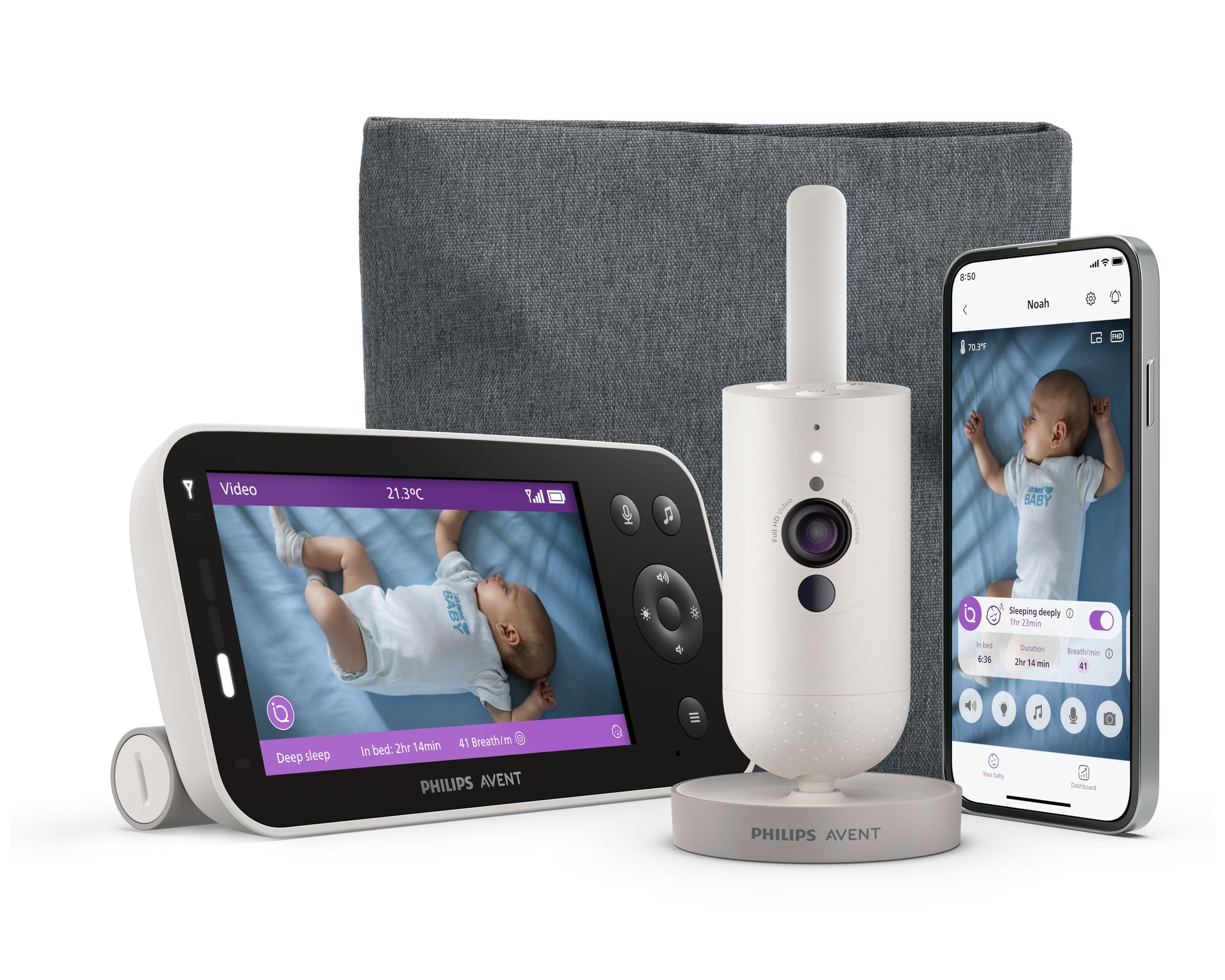 Baby monitor video - PHILIPS AVENT - Premium connesso - SCD971/26