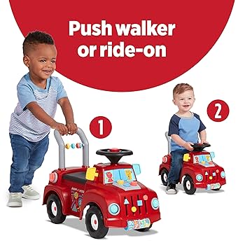 Radio Flyer Tinker Truck with Lights & Sounds, Toddler Ride