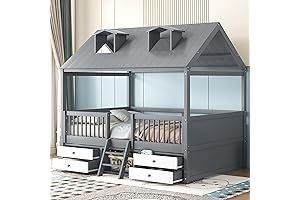 Merax Full Size House Bed for Kids: Ultimate Playground and Sleep Sanctuary