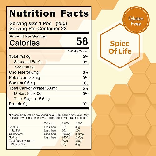 Miniatura 2 de True Honey Chai Tea K Cups - Cristales de miel mezclados en cada cápsula de té - Proporcionando bienestar a base de hierbas - Canela clavo cilantro