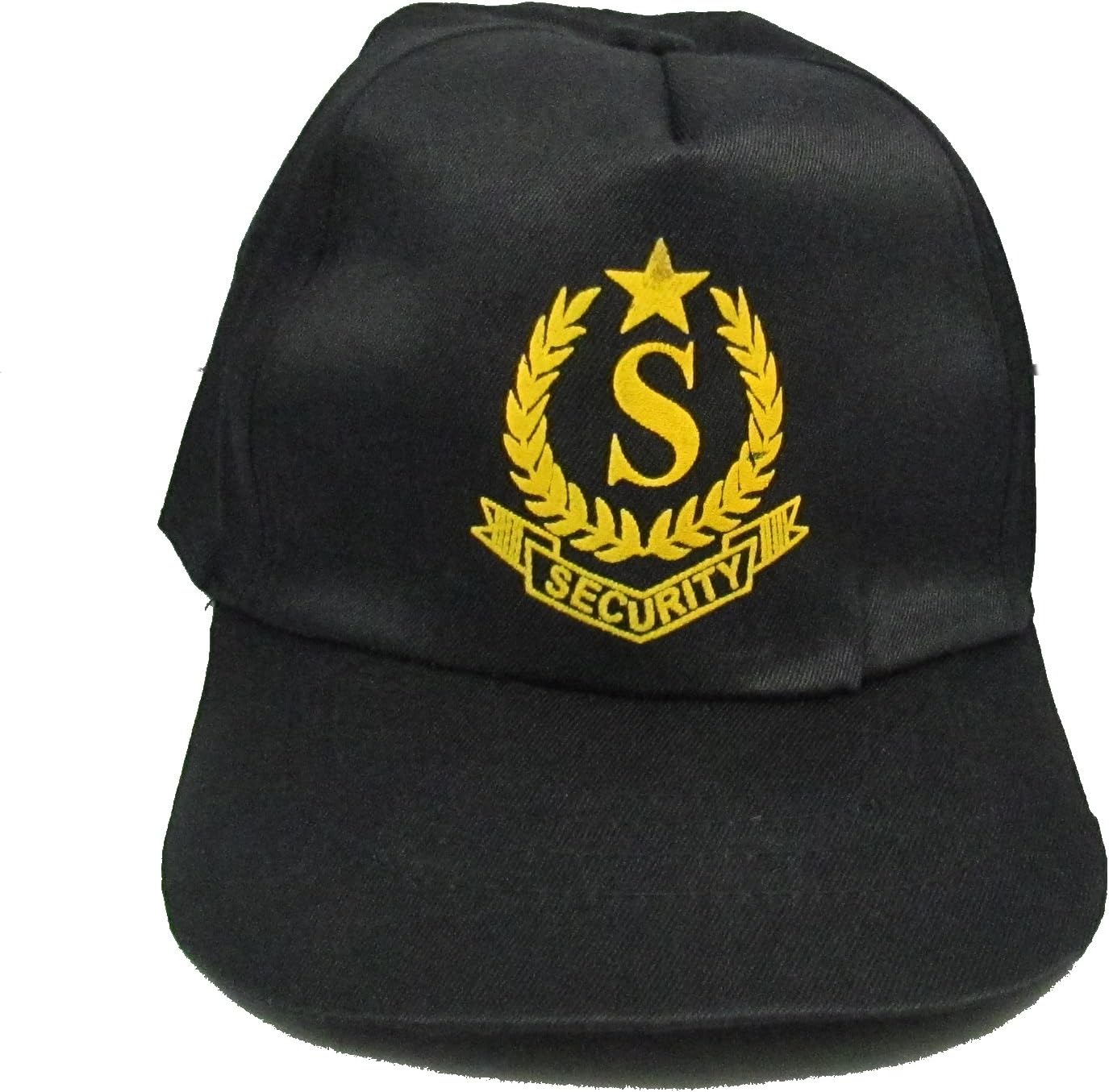 IPLBaseball Cap Hat Black Security Guard Officer Patrol Uniform with Badge R1709