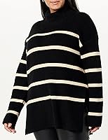 Vista 5 de The Drop Cuello alto Camilla con hombros caídos para mujer