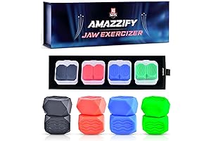 Jaw Exerciser for Men and Women | 8 PCs Powerful Jawline Double Alpha
