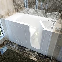 3060WIRWH 30x60 Right Drain White Whirlpool Jetted Walk-In Bathtub
