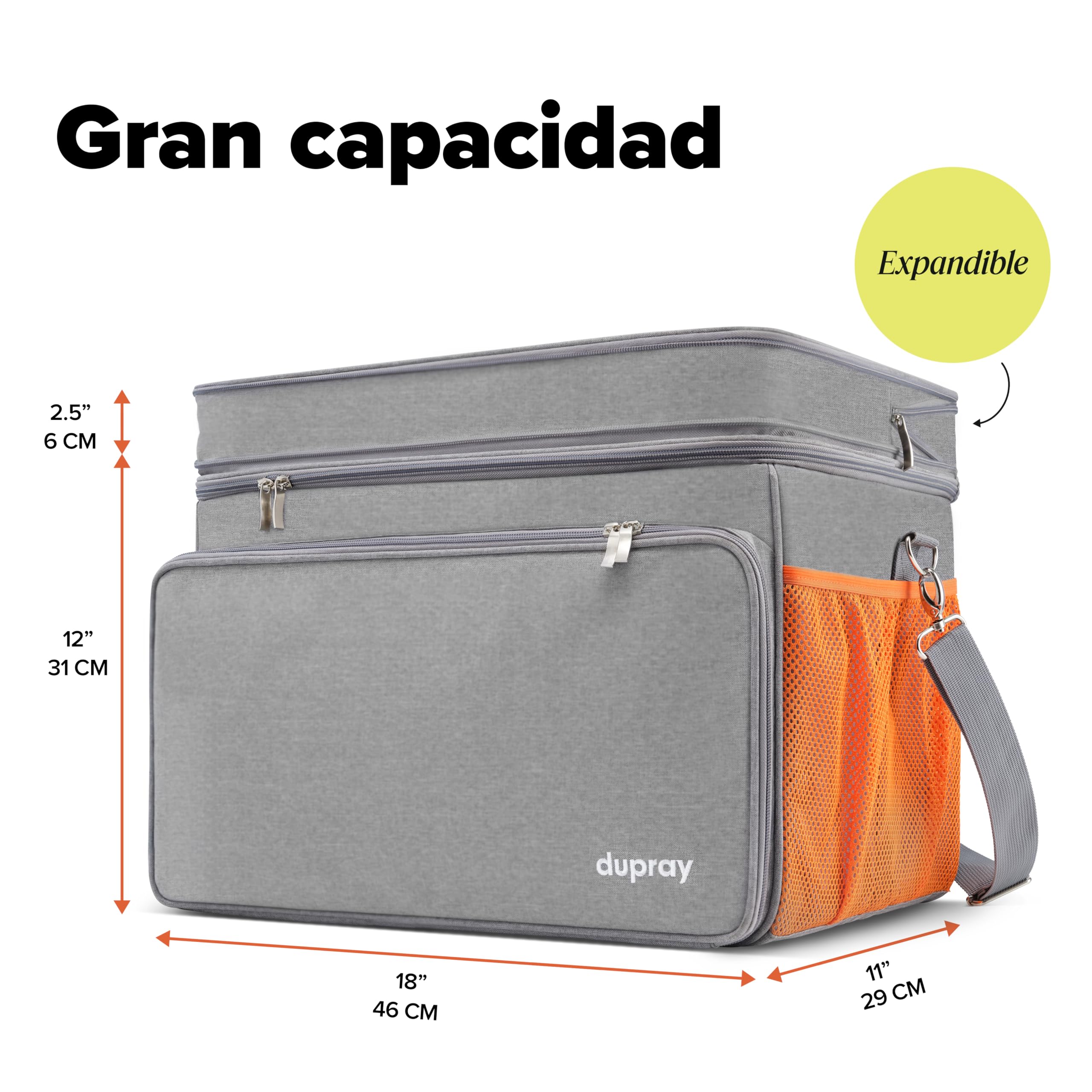 The Awesome Bag™ para limpiadores de Vapor Neat™ & Neat Plus™: Duradero, Ajustable almacenar tu Limpiador de Vapor y Accesorios