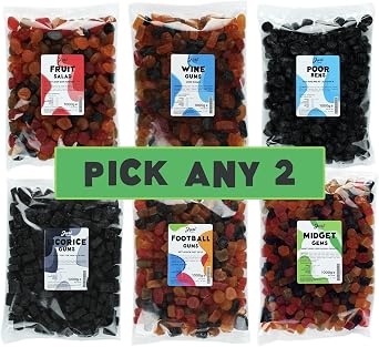 Lion Gums Mix & Match Selection - Pick Any 2 x 1kg Bags