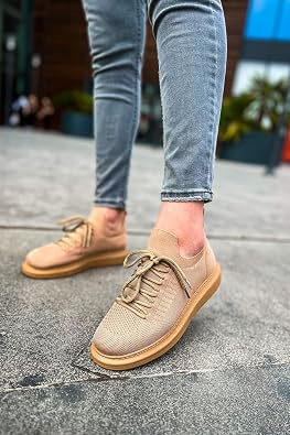 ZRC307 Tricot Premium Ortopedik Rahat Erkek Ayakkabı Taba
