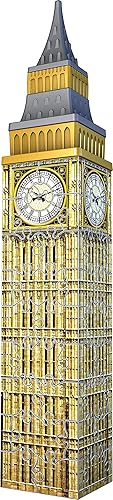 Miniatura 2 de Ravensburger Mini Big Ben - Rompecabezas 3D de 54 piezas para niños y adultos, 11246, ideal para cualquier cumpleaños, vacaciones u ocasión especial