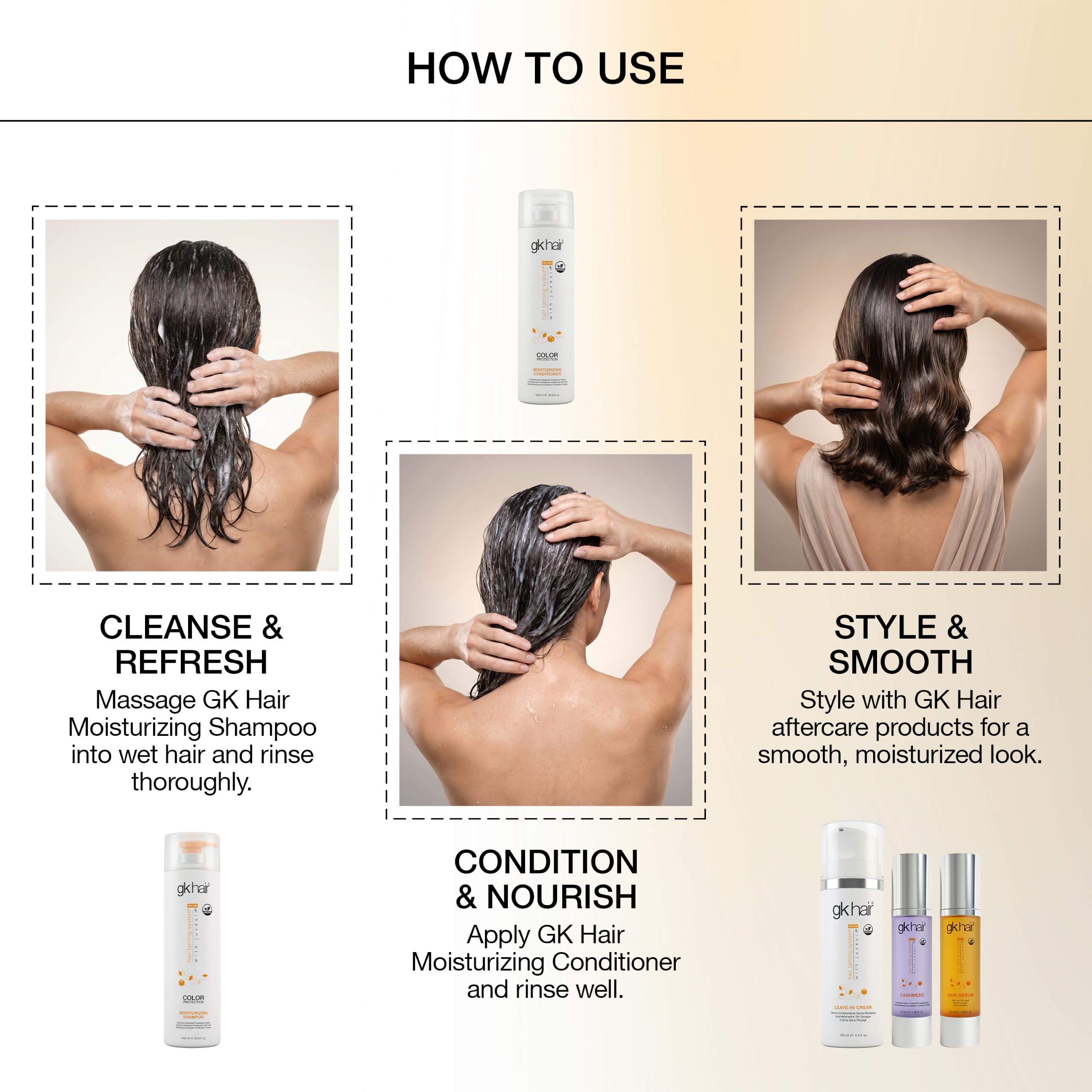 GK HAIR Suchy szampon do włosów zniszczonych farbą Kręcone, kędzierzawe i przerzedzone włosy | Rodzaje organicznych parabenów Bez siarczanów glutenu Wszystko do włosów dla mężczyzn i kobiet 33.8fl.oz