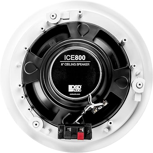 Miniatura 4 de OSD Audio ACE500 bocinas para techo, de 5.25pulgadas, 75W, la rejilla se pude pintar, de color blanco, 1 par ICE800 Regular