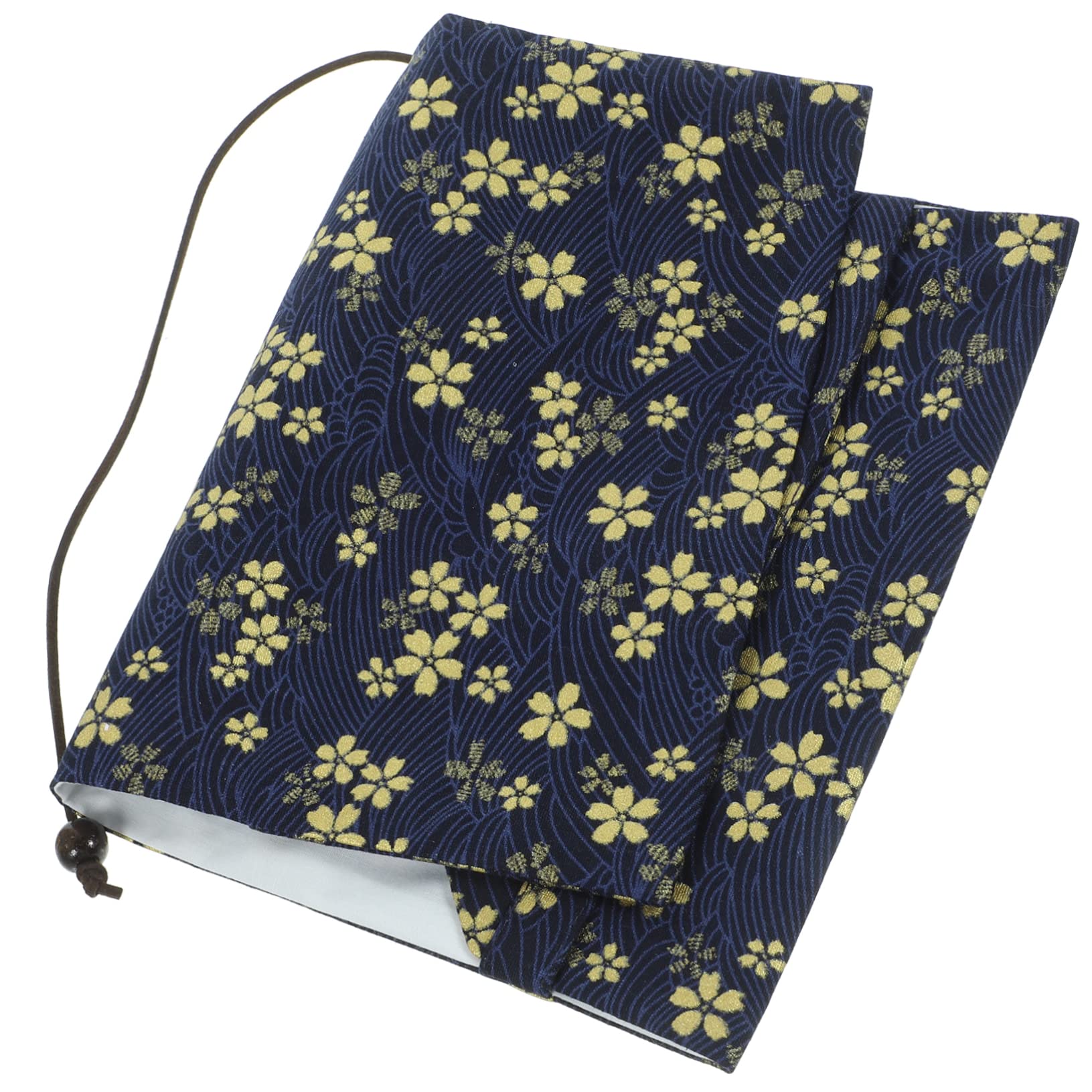 MAGICLULU 5piezas Funda De Tela Reutilizable Para Libros Decorativo Protección Para Cuadernos y Libros De Tapa Dura Materiales Resistentes Al Desgaste Diseño Estampado De Flores