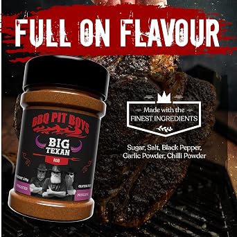 Angus & Oink | BBQ Pit Boys Big Texan | Sweet Southern BBQ Rub | 230g