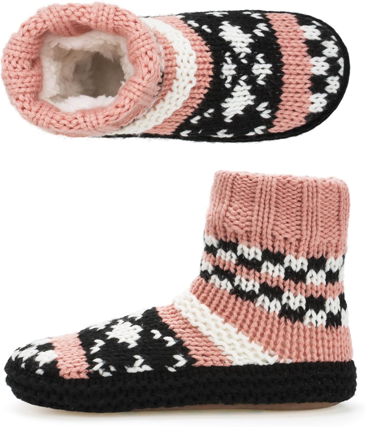 Warm Slipper Socks for Women, Winter Fuzzy House Shoes Indoor, Cozy Christmas Gifts Unique