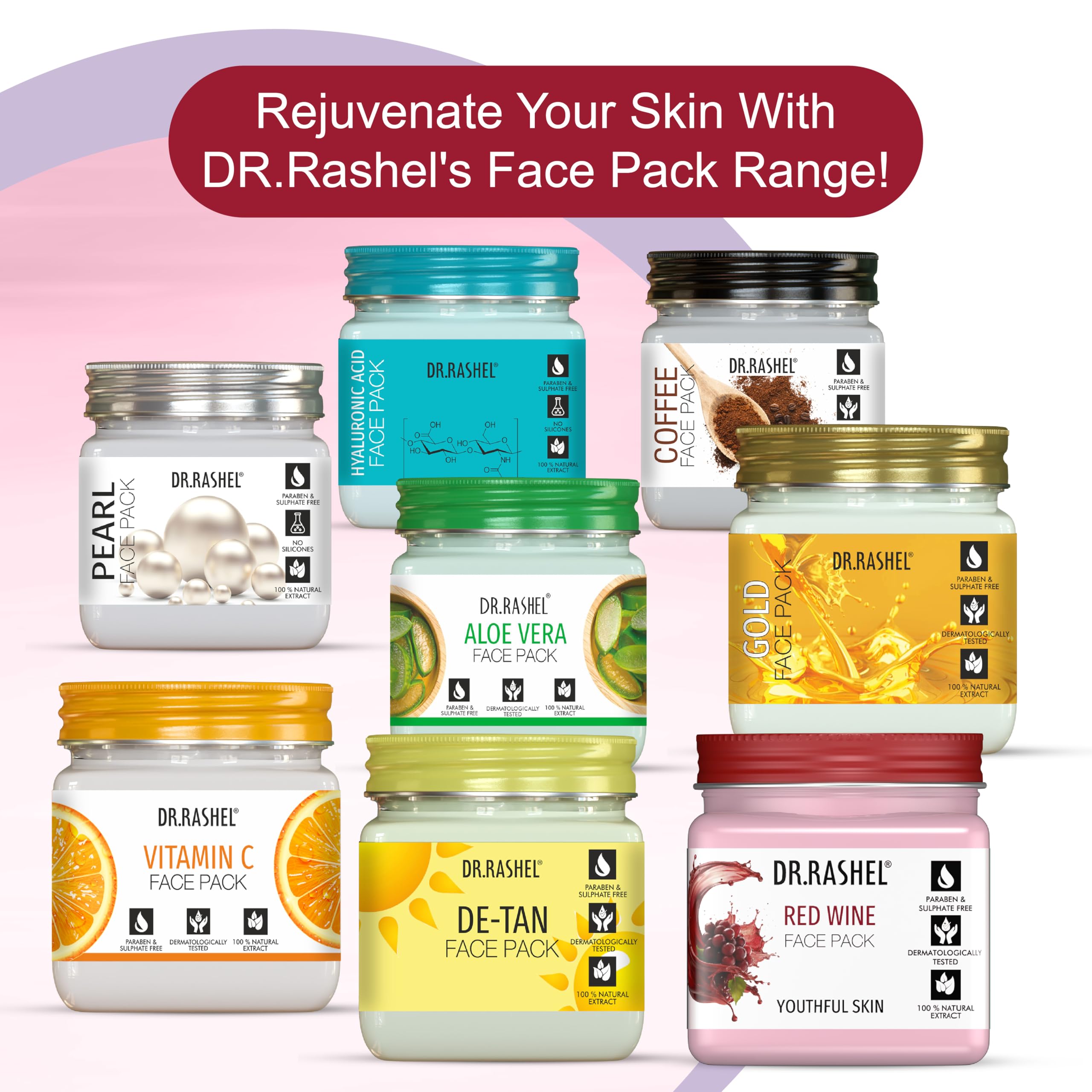 DR.RASHEL Red Wine Scrub | Natural Exfoliating Face & Body Scrub | With Antioxidants | For Youthful Glow | Paraben-Free | Anti-Aging Formula | 380 ml - Image 8 thumbnail