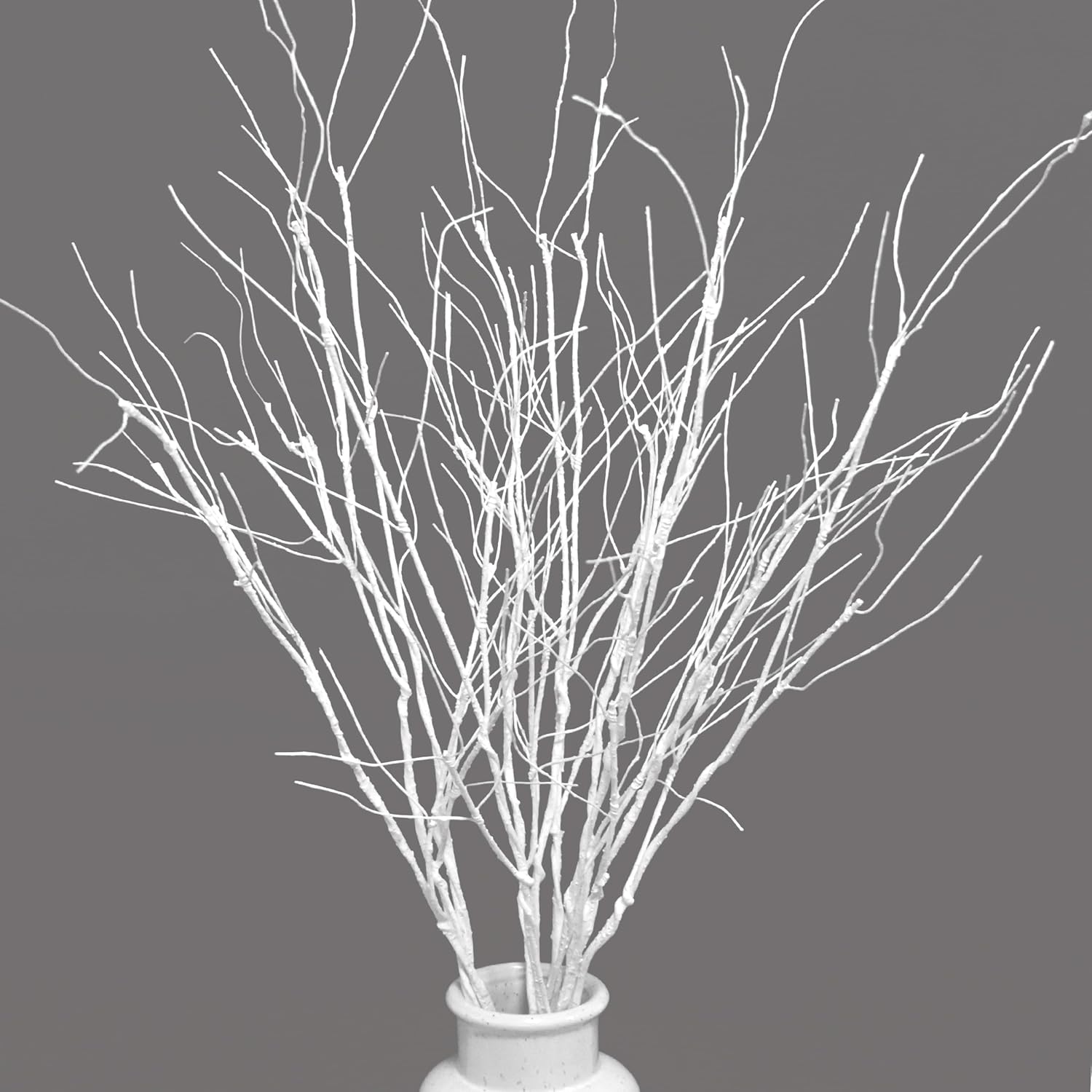 VANTREE 10 PCS Artificial Branches Curly Willow Branches Olive Branches for Vases,30