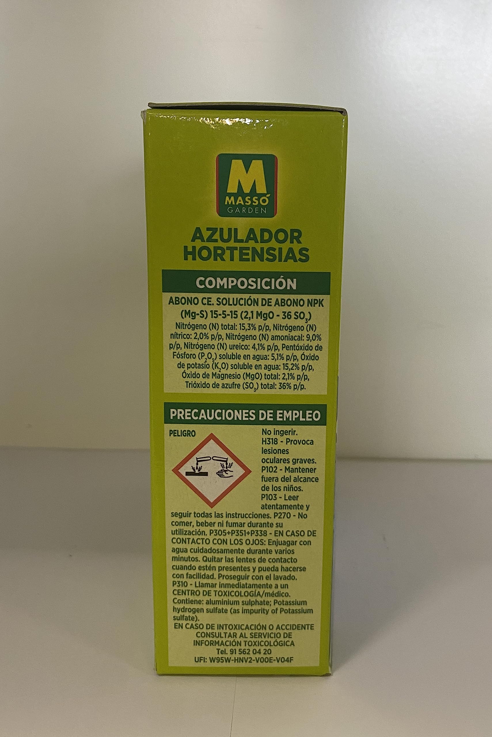 MASSO AZULADOR HORTENSIAS 200G