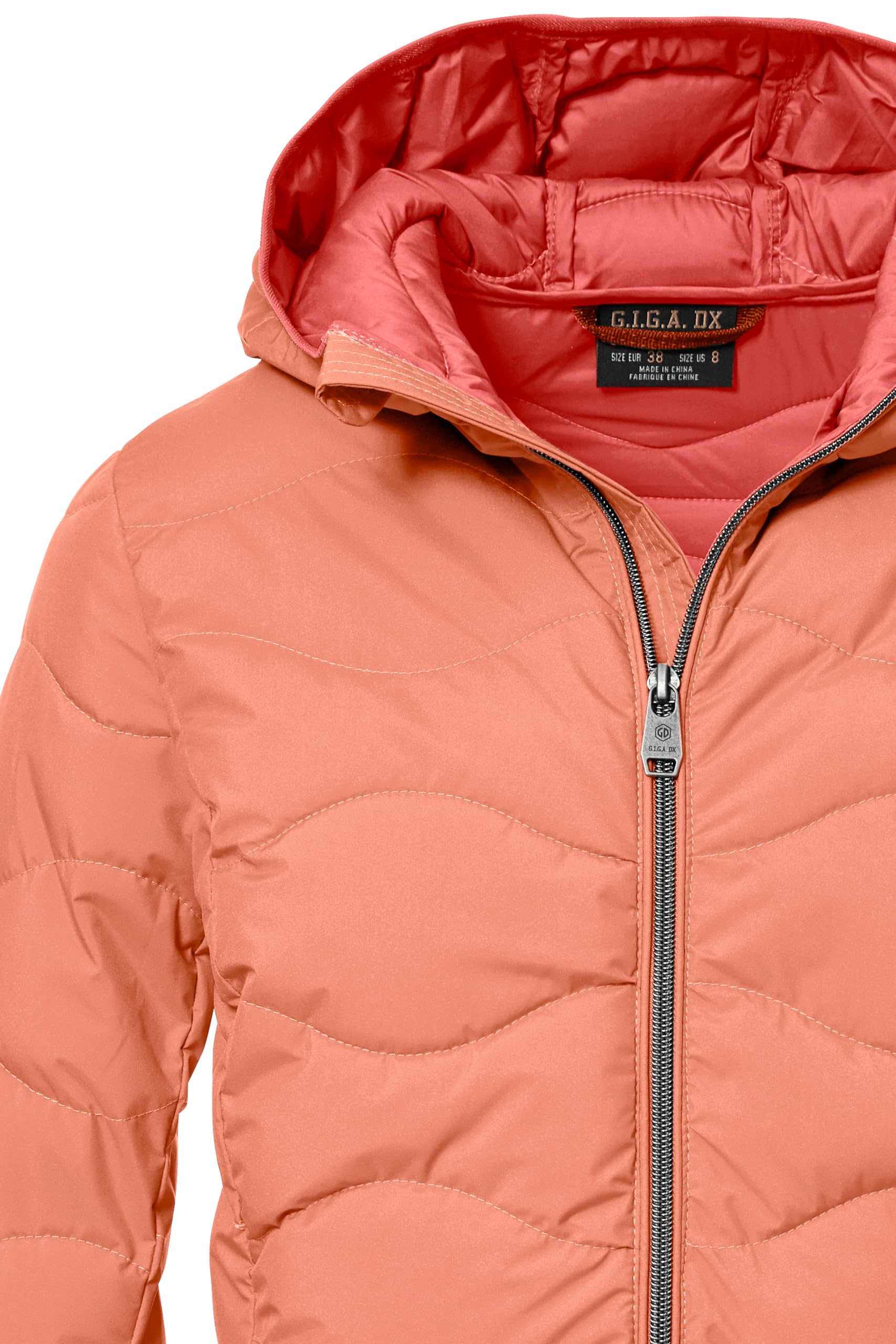 G.I.G.A. DX Quilted Hood/Functional Jacket is Water-Repellent