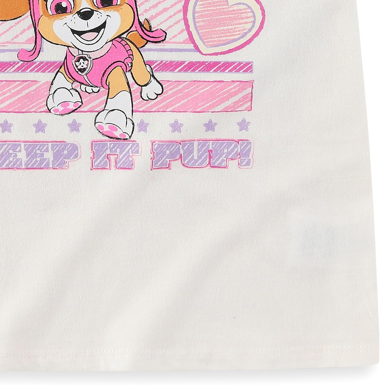 Paw Patrol Nickelodeon Skye Girls Short Sleeve T-Shirt and Legging Pants Set for Toddler and Big Kids - Image 6