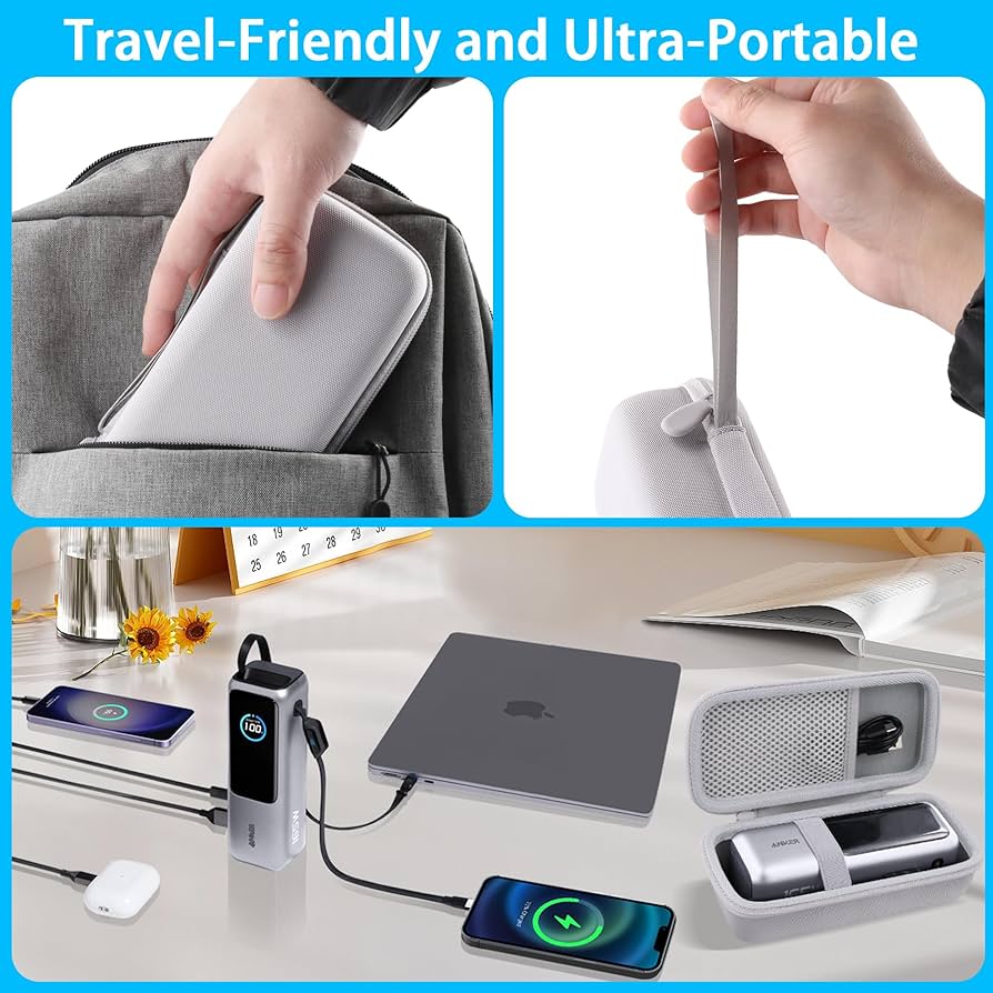 みや　2点　15シリーズ　ホワイト　シルバー Amazon.com: Anker Laptop Power Bank, 25,000mAh Portable