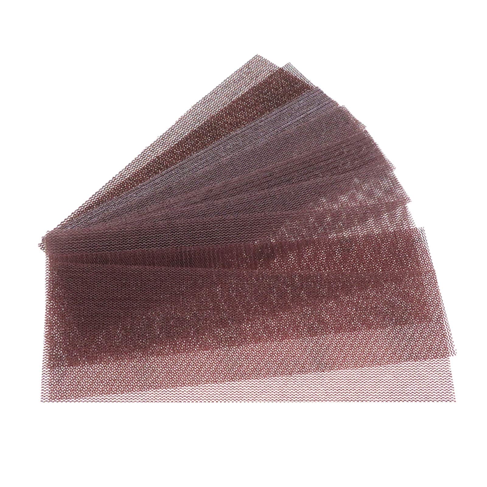Pulido, lijar papel de lija 45pcs 198 * 70mm de papel de lija Malla automática Línea de lija Gancho antiestable sin polvo y bucle 80-600 Grit Seco, pulido y pulido (Grit : 600)