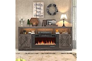 Heirloom-Quality Farmhouse Fireplace TV Stand