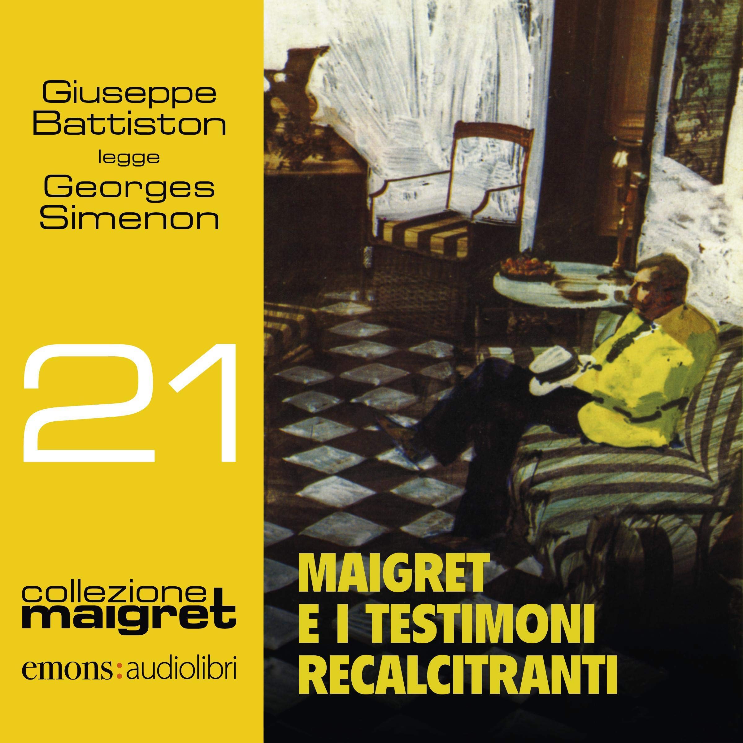 Cover art for Maigret e i testimoni recalcitranti
