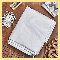 Vista 7 de Toldo de cochera resistente de 10 x 20 pies, impermeable, refugio de garaje, carpa de lona para automóvil, cubierta de repuesto para toldo