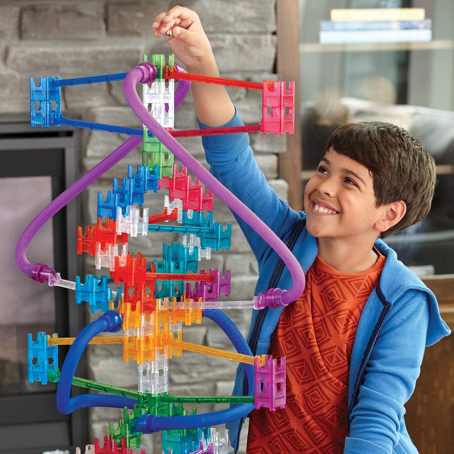 Big Sale MindWare Q-BA-Maze Marble Run Building Set: 138+ Rails Extreme Set Lowest Price MindWare Q-BA-Maze Marble Run Building Set: 138+ Rails Extreme Set