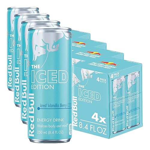 Miniatura 77 de Red Bull, Amber Edition - Bebida energizante de fresa y albaricoque, 8.4 onzas líquidas (paquete de 24)