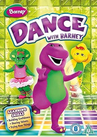 Amazon Com Barney Dance With Barney Dvd Import Movies Tv