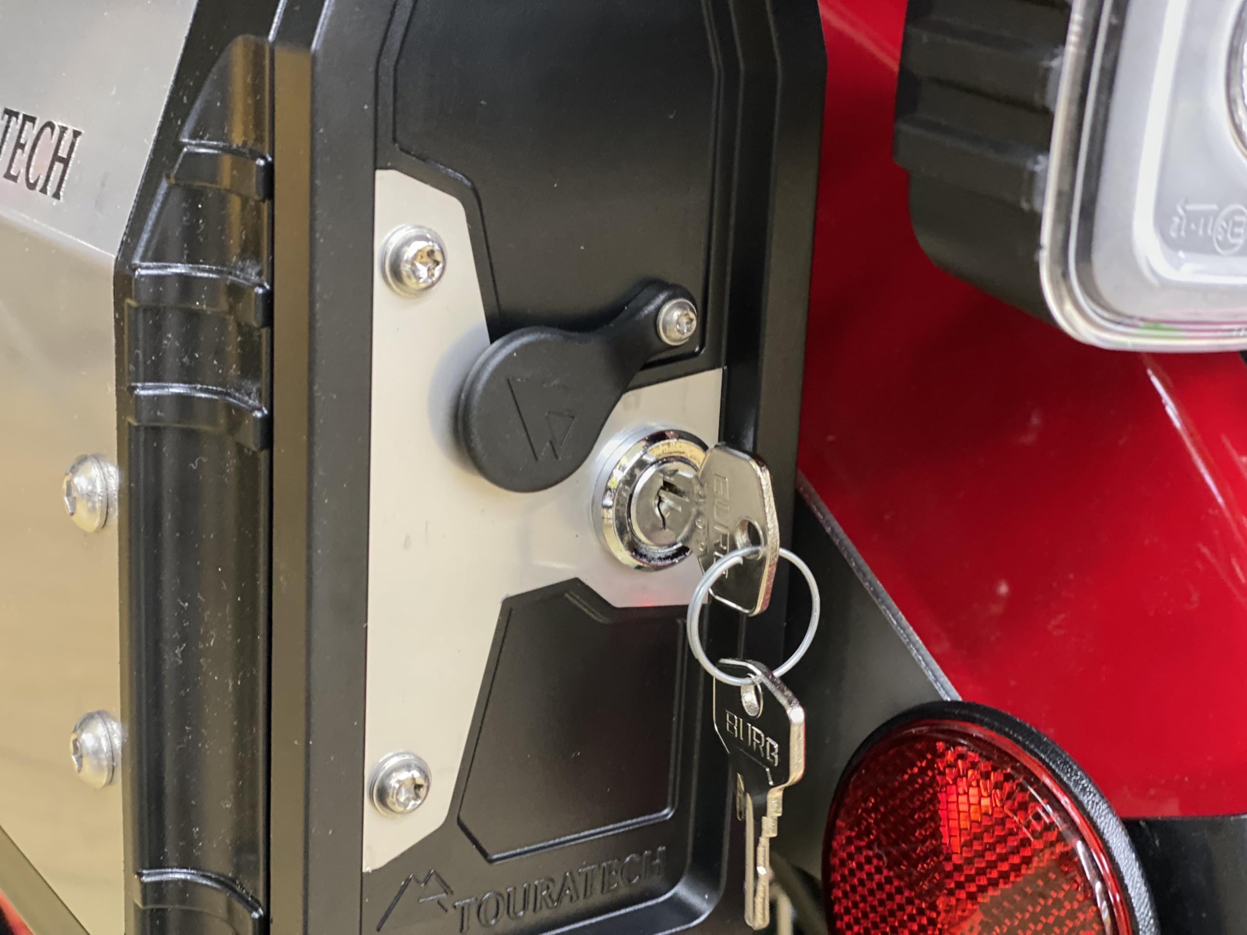 Amazon | Touratech CT125ハンターカブ用サイドツールボックス, JA55