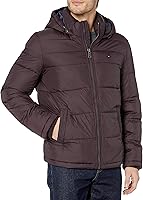 Tommy Hilfiger Men's Hooded Down Alternative Puffer Jacket - Warm Quilted Insulation, Big & Tall Sizes