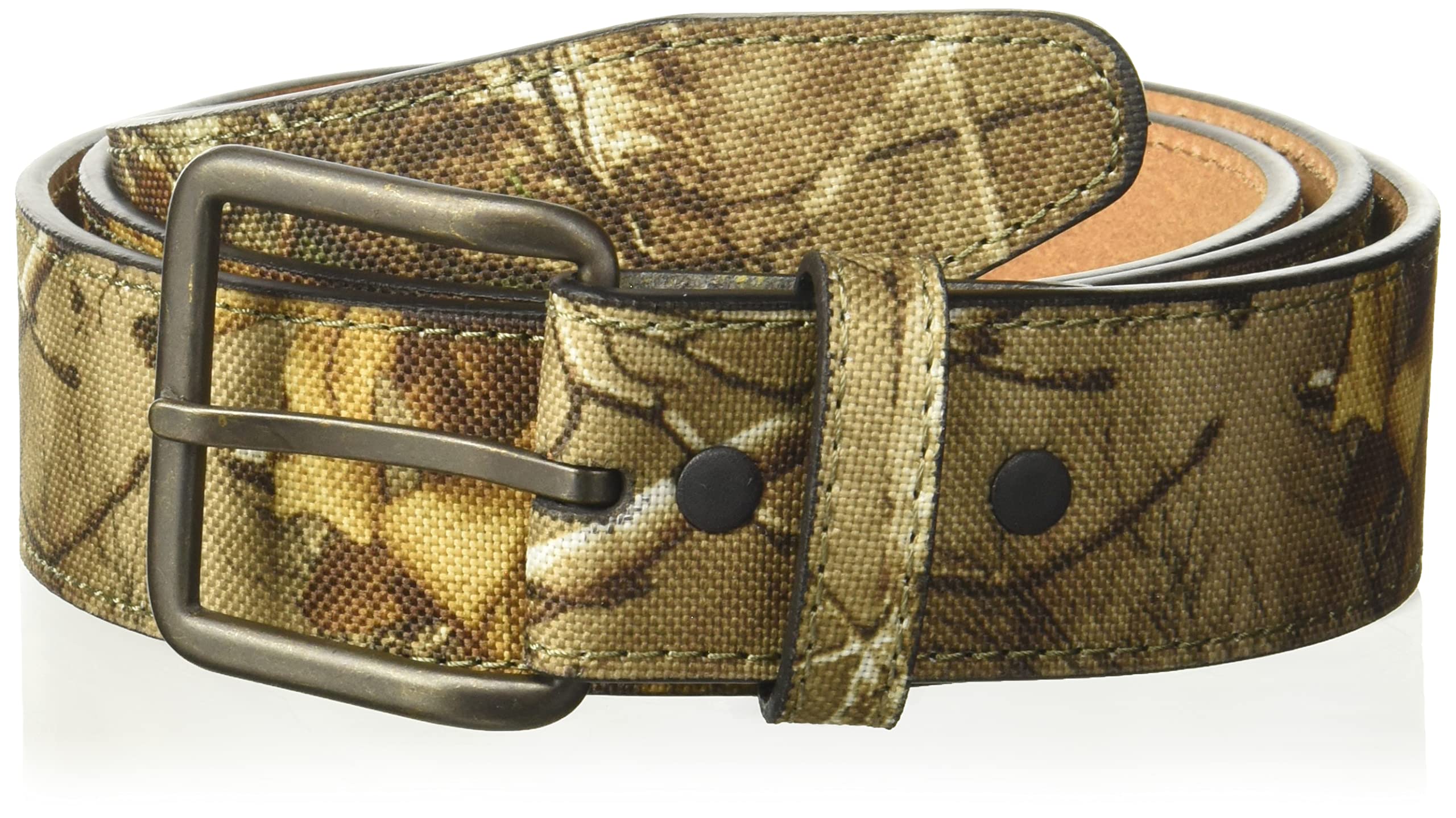 RealTree Camo Men's Camouflage Belt/Leather Lining