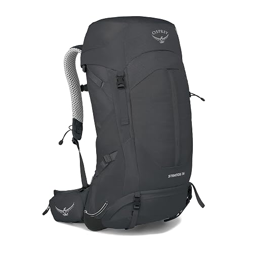 Osprey Stratos 36L Men's Hiking Backpack, Tunnel Vision Grey