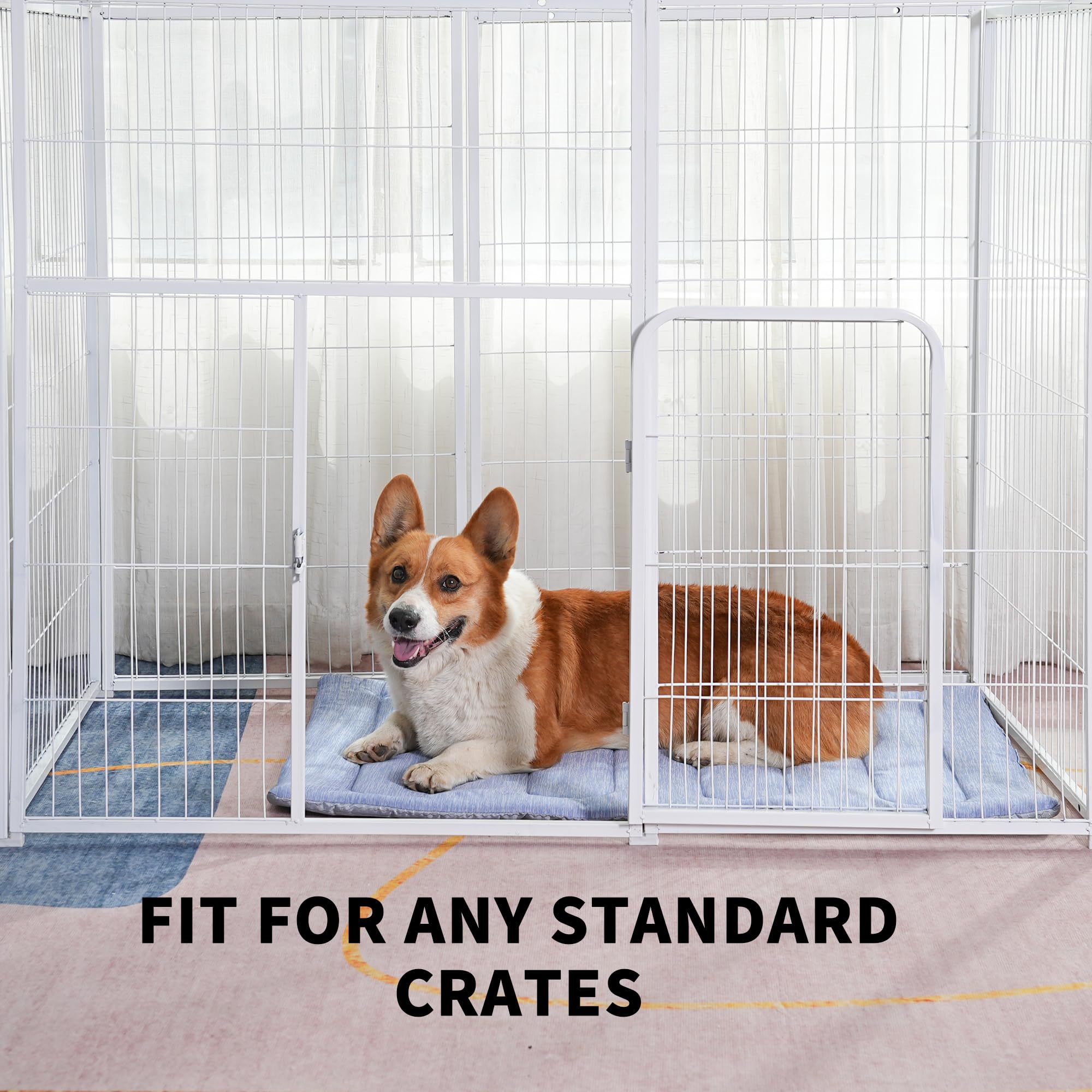 MARUNDA Q-MAX>0.5 - Tapete de refrigeración para perros, 36 x 24 pulgadas de grosor, impermeable, tapete de refrigeración para perros extragrandes, tela fría al contacto, almohadilla fácil de lavar