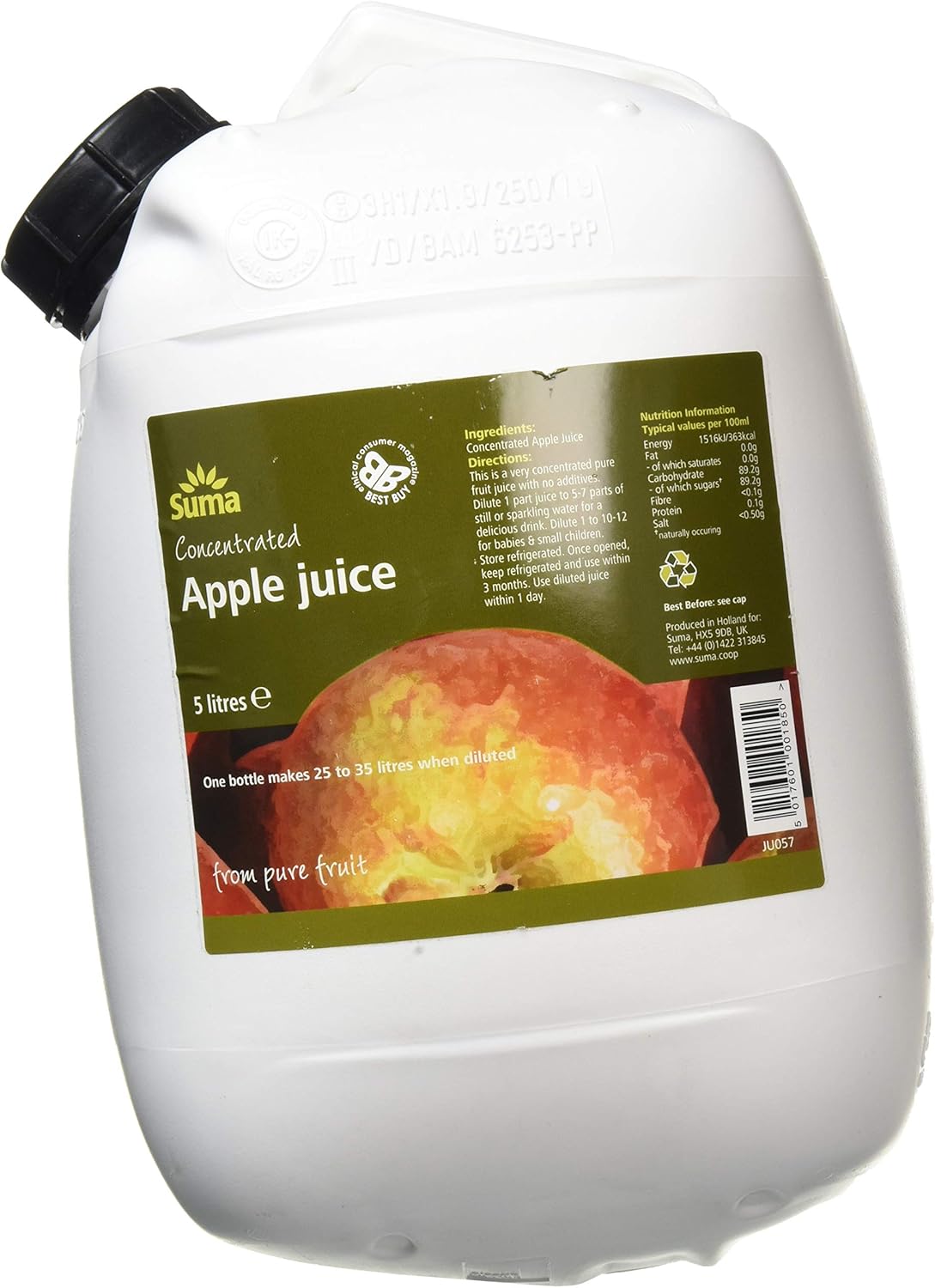 Suma Apple Juice Concentrate 5 Litres Amazon.co.uk Grocery