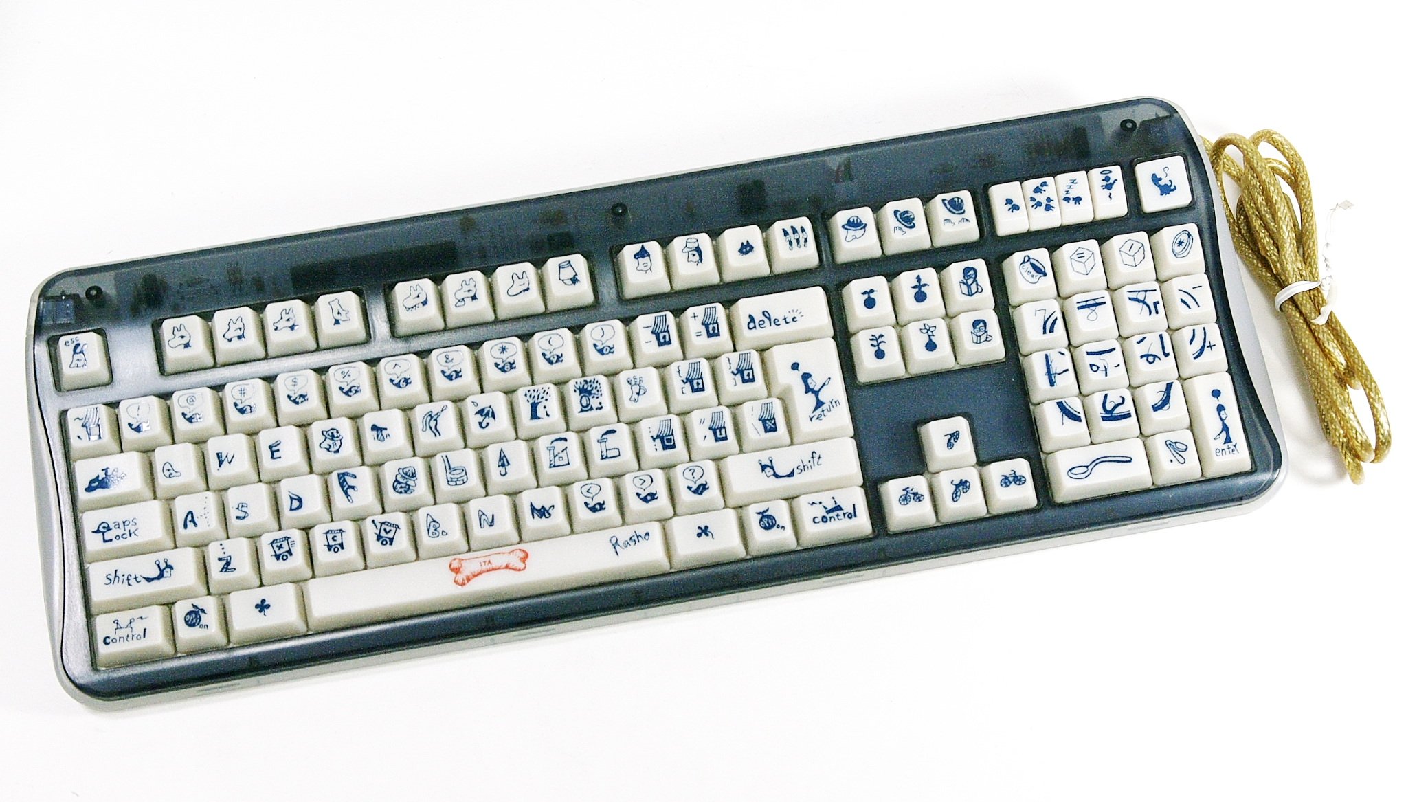 Amazon.co.jp: RKB-2001 ラショウ氏デザインキーボード : パソコン
