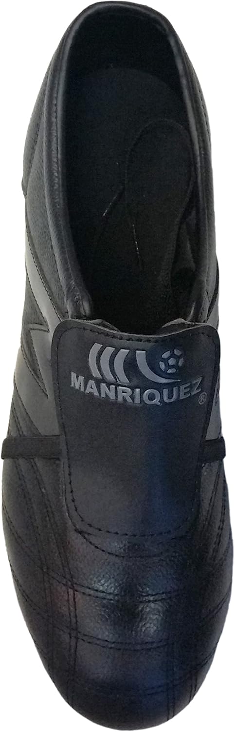 Soccer Cleats MID SX Total Black Genuine Leather