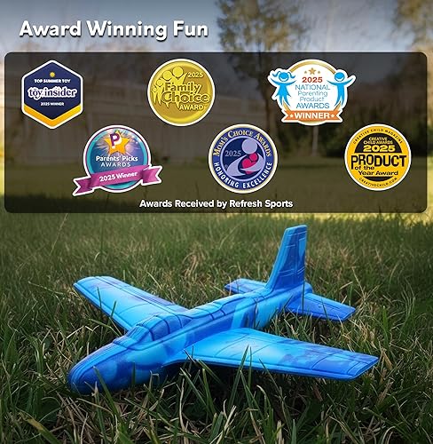 Miniatura 7 de Regalos de relleno de calcetines para niños y niñas avión de espuma de juguete planeador avión planeador aviones de espuma de poliestireno para