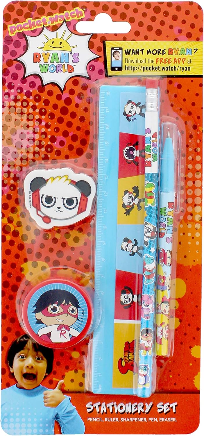 Ryan's World Stationery Set : Amazon.co.uk: Outlet