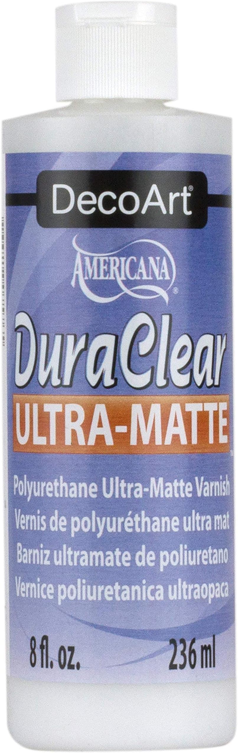 Americana DuraClear Ultra Matte Varnish, 8 fl.oz