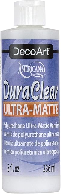 Deco Art Americana DuraClear Ultra Matte-8oz, Other, Multicoloured, 236 ml (Pack of 1)