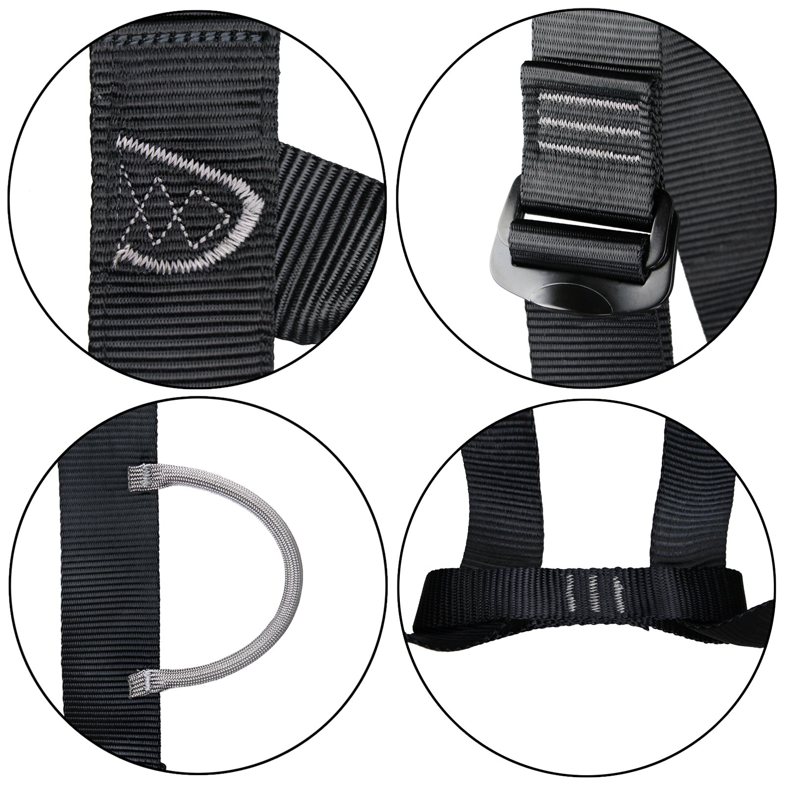 Diverse ALPIDEX Kletterhelm in bright white + ALPIDEX Komplettgurt Klettergurt + Stubai Klettersteigset BASIC 3.0