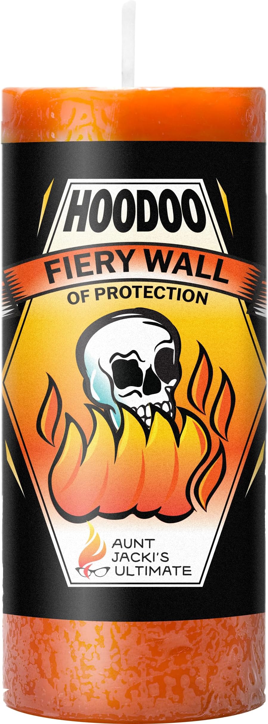 Aunt Jacki's Ultimate Fiery Wall of Protection Candle